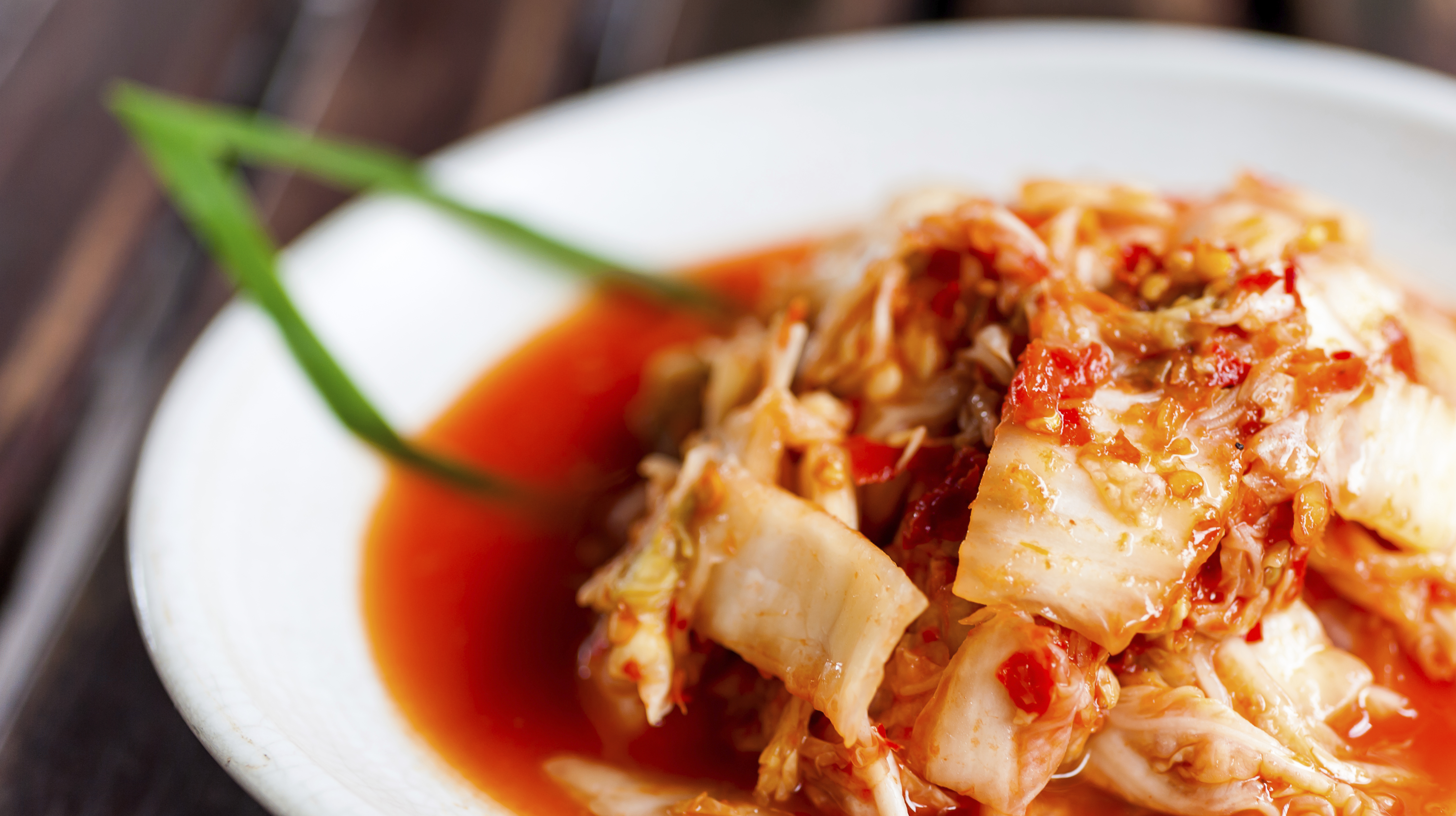 Kimchi salad korean food traditional