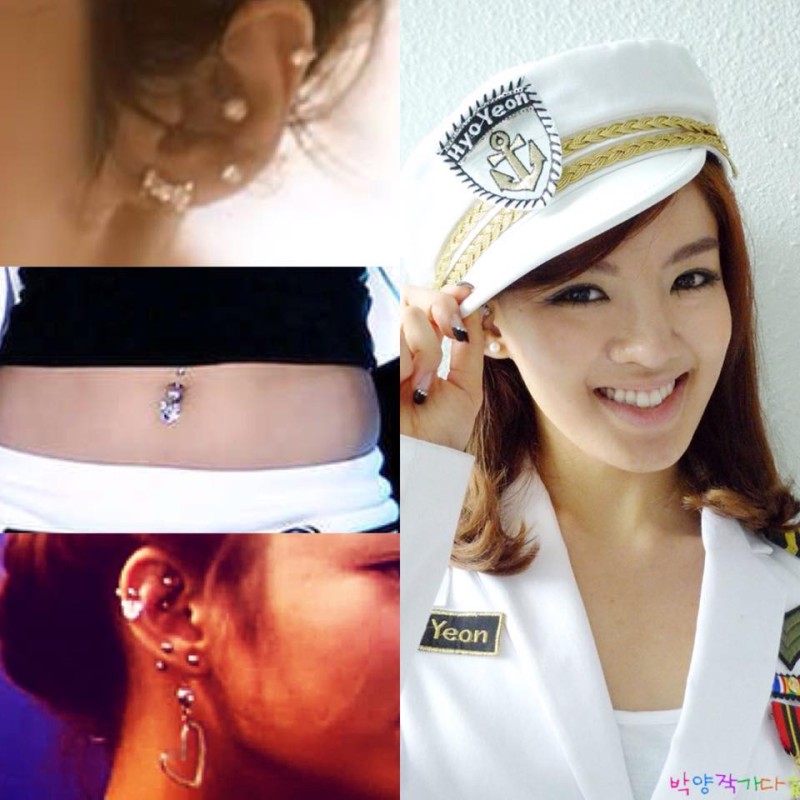 Idol-idol Kpop dengan Piercing yang Unik-unik 7.