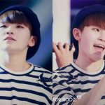 woozi in baret hat