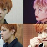 V BTS before after makeup