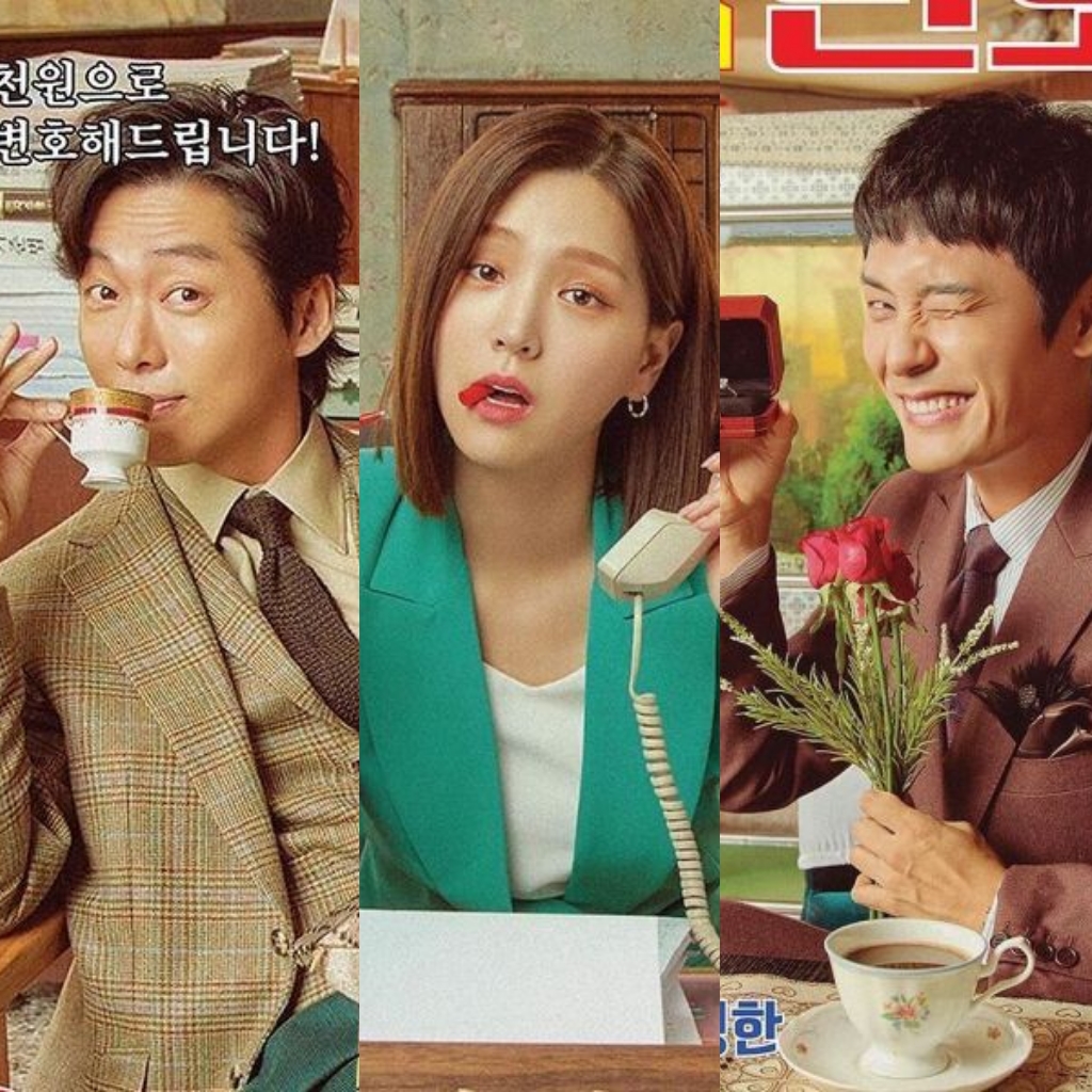 Sbs Rilis Poster Karakter Dari Drama One Dollar Lawyer Inikpop 0829