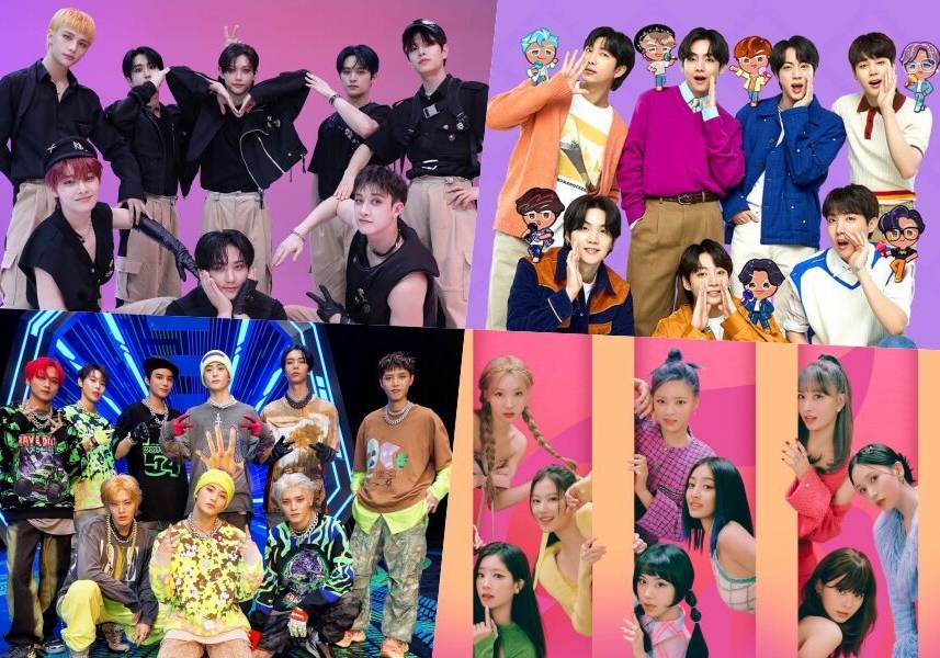 Stray Kids, BTS, TWICE, NCT 127, ENHYPEN, ATEEZ, Dan NewJeans Raih ...